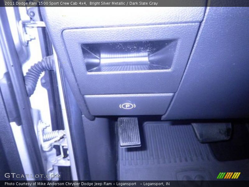 Bright Silver Metallic / Dark Slate Gray 2011 Dodge Ram 1500 Sport Crew Cab 4x4