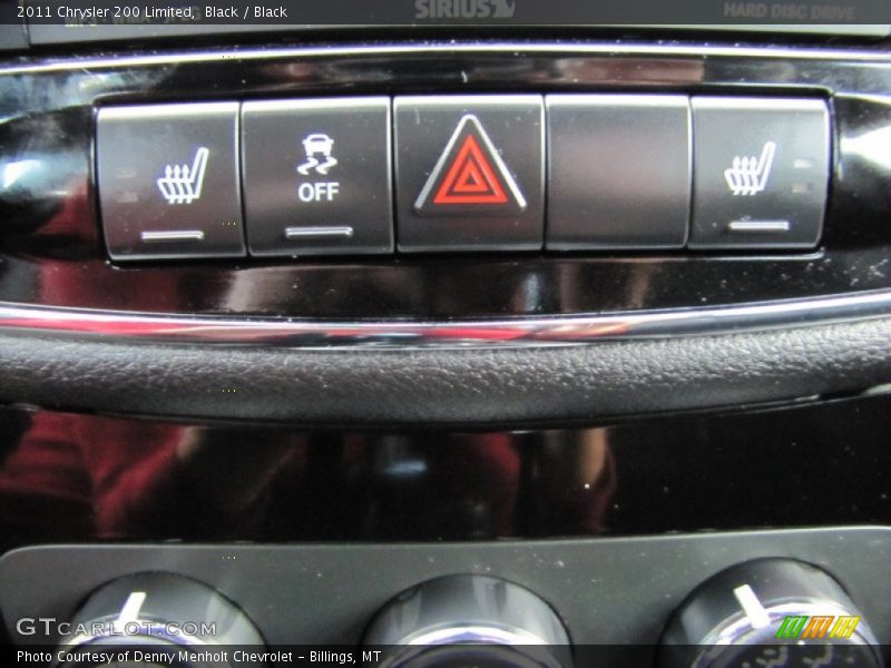 Black / Black 2011 Chrysler 200 Limited