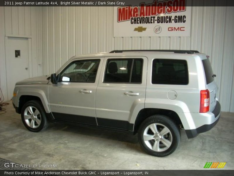 Bright Silver Metallic / Dark Slate Gray 2011 Jeep Patriot Latitude 4x4