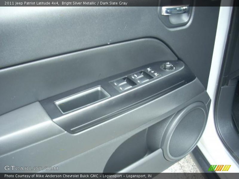 Bright Silver Metallic / Dark Slate Gray 2011 Jeep Patriot Latitude 4x4