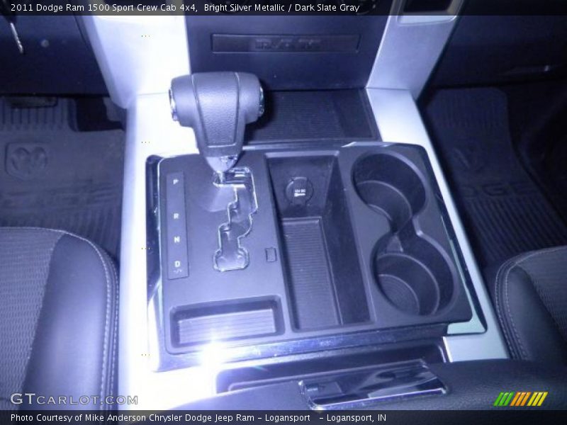Bright Silver Metallic / Dark Slate Gray 2011 Dodge Ram 1500 Sport Crew Cab 4x4