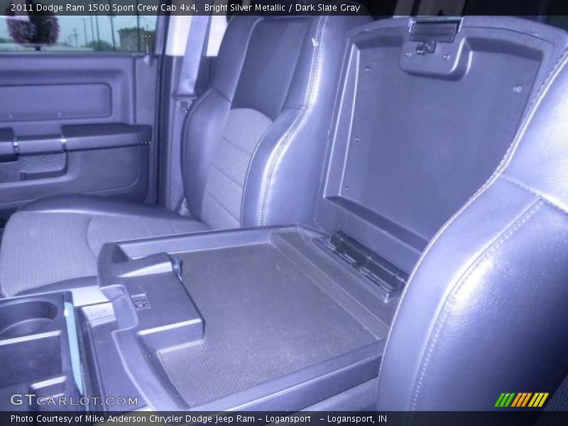 Bright Silver Metallic / Dark Slate Gray 2011 Dodge Ram 1500 Sport Crew Cab 4x4