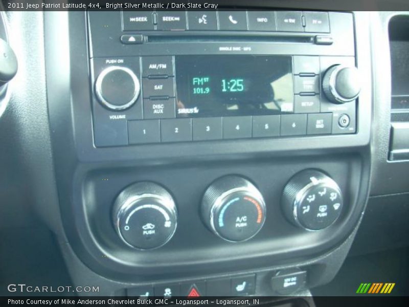 Bright Silver Metallic / Dark Slate Gray 2011 Jeep Patriot Latitude 4x4