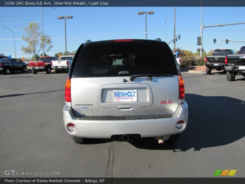 Silver Mist Metallic / Light Gray 2008 GMC Envoy SLE 4x4