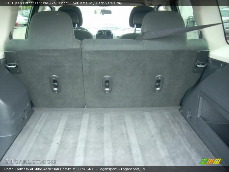 Bright Silver Metallic / Dark Slate Gray 2011 Jeep Patriot Latitude 4x4