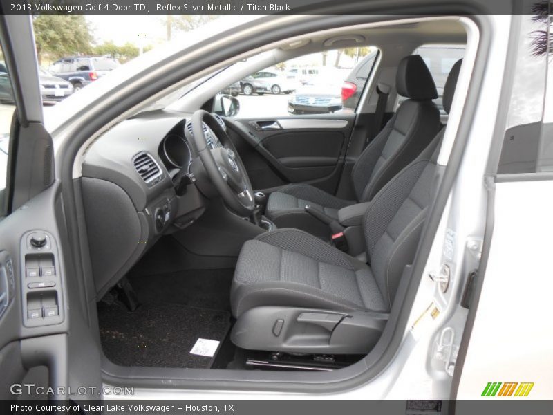  2013 Golf 4 Door TDI Titan Black Interior