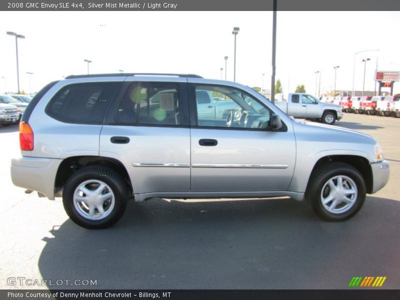 Silver Mist Metallic / Light Gray 2008 GMC Envoy SLE 4x4