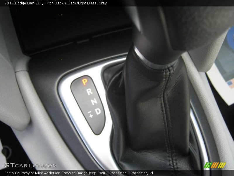 Pitch Black / Black/Light Diesel Gray 2013 Dodge Dart SXT