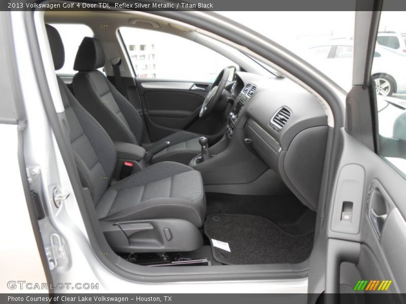  2013 Golf 4 Door TDI Titan Black Interior