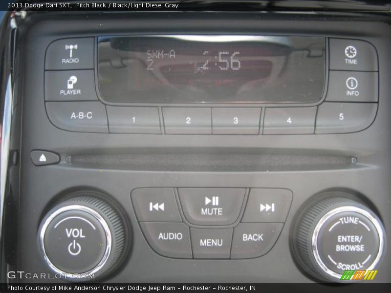 Pitch Black / Black/Light Diesel Gray 2013 Dodge Dart SXT