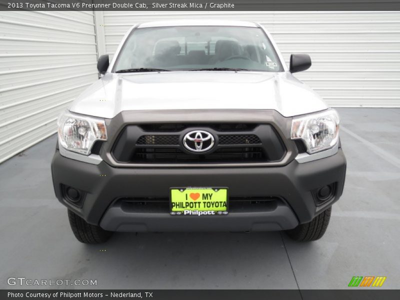 Silver Streak Mica / Graphite 2013 Toyota Tacoma V6 Prerunner Double Cab
