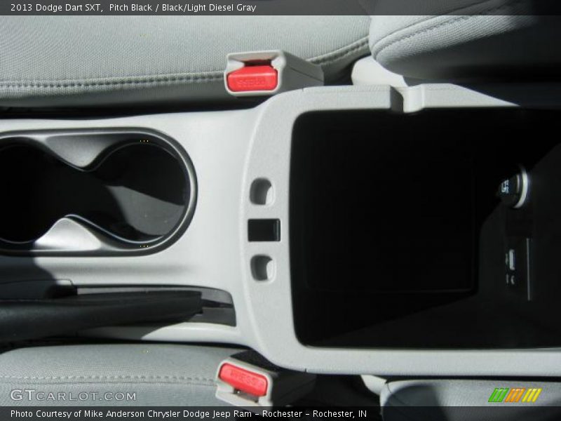 Pitch Black / Black/Light Diesel Gray 2013 Dodge Dart SXT