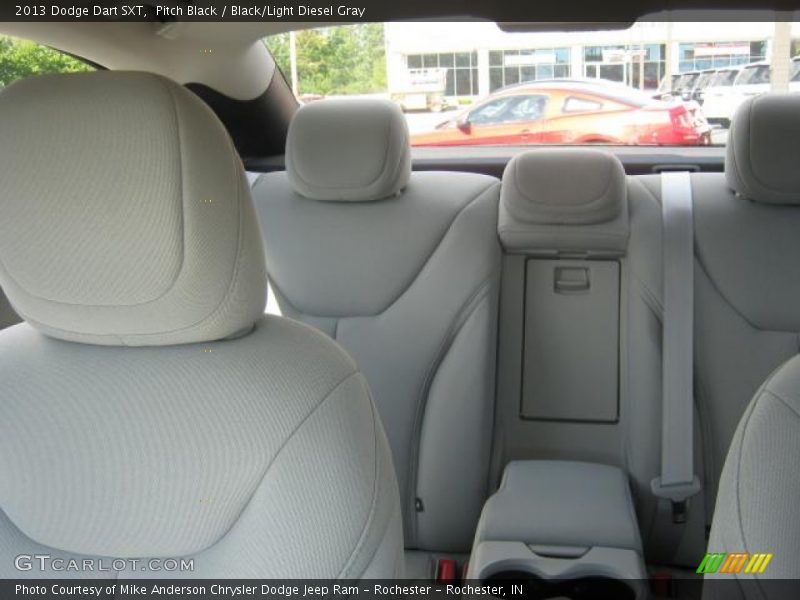 Pitch Black / Black/Light Diesel Gray 2013 Dodge Dart SXT