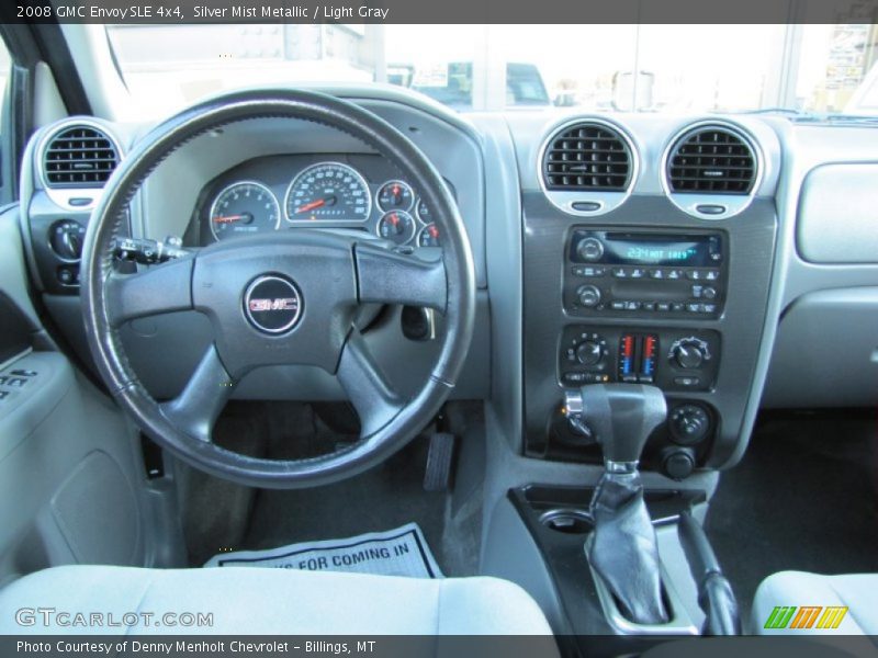 Silver Mist Metallic / Light Gray 2008 GMC Envoy SLE 4x4