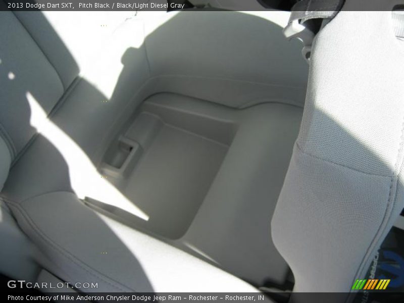 Pitch Black / Black/Light Diesel Gray 2013 Dodge Dart SXT