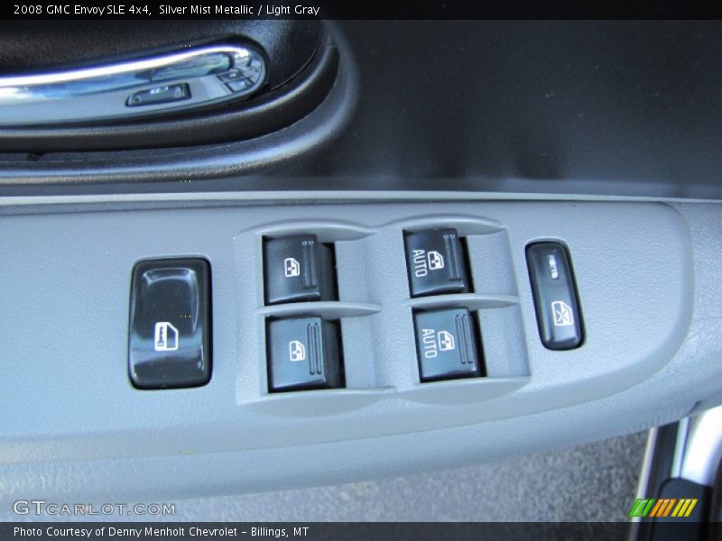 Silver Mist Metallic / Light Gray 2008 GMC Envoy SLE 4x4