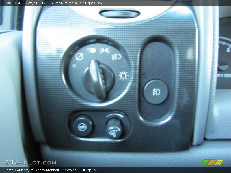 Silver Mist Metallic / Light Gray 2008 GMC Envoy SLE 4x4