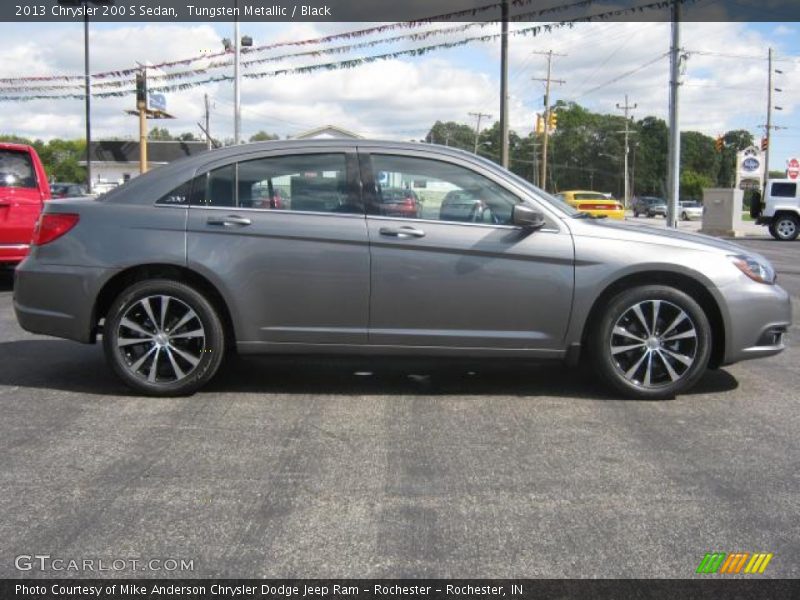 Tungsten Metallic / Black 2013 Chrysler 200 S Sedan