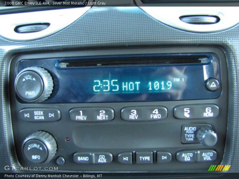 Silver Mist Metallic / Light Gray 2008 GMC Envoy SLE 4x4