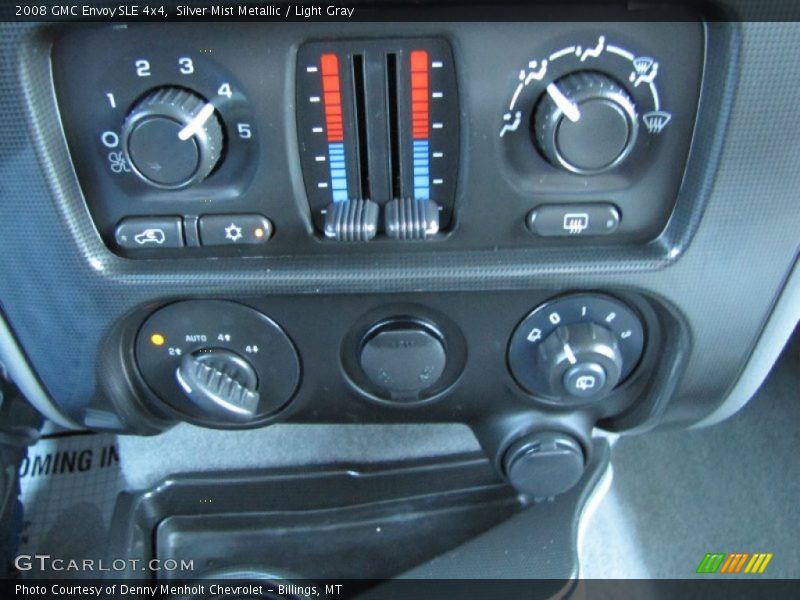 Silver Mist Metallic / Light Gray 2008 GMC Envoy SLE 4x4