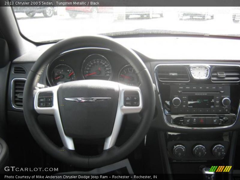Tungsten Metallic / Black 2013 Chrysler 200 S Sedan
