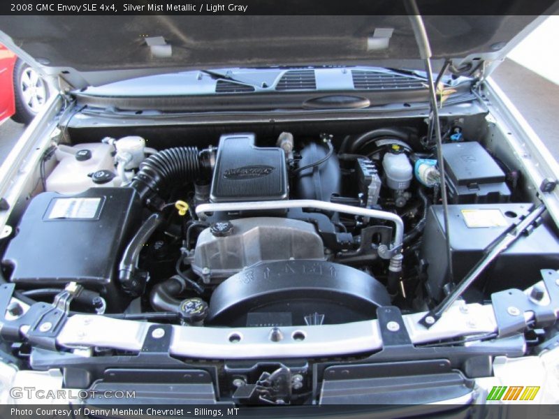 Silver Mist Metallic / Light Gray 2008 GMC Envoy SLE 4x4