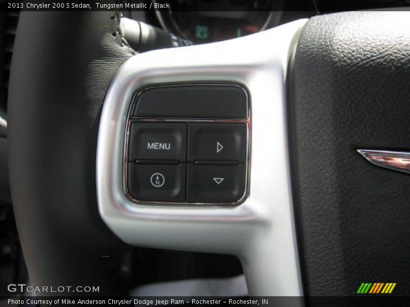 Tungsten Metallic / Black 2013 Chrysler 200 S Sedan