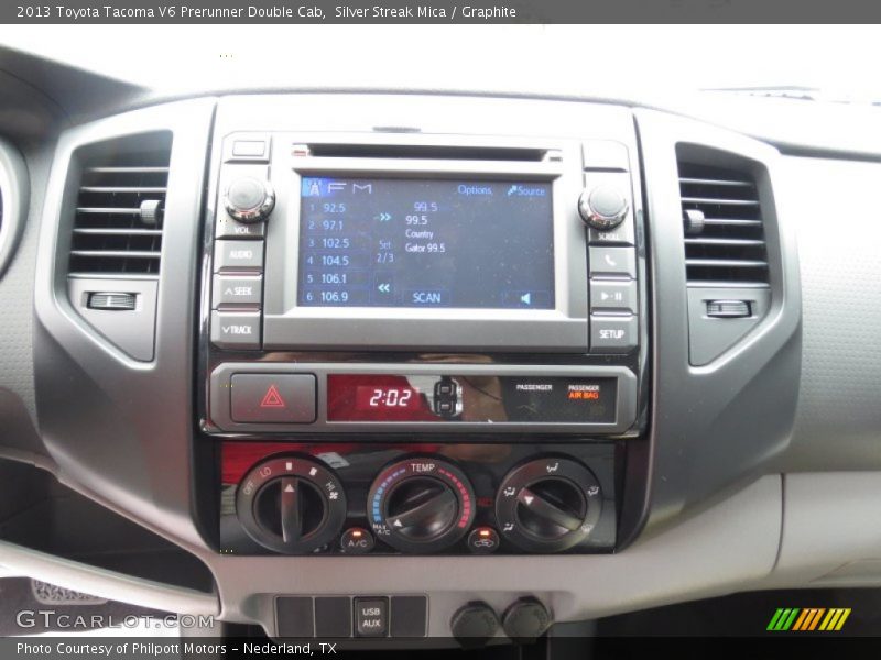 Controls of 2013 Tacoma V6 Prerunner Double Cab