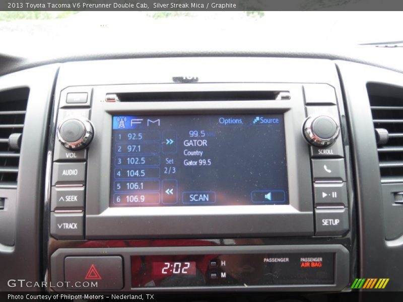 Audio System of 2013 Tacoma V6 Prerunner Double Cab