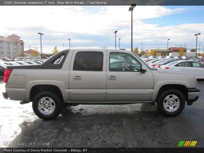 Silver Birch Metallic / Tan/Neutral 2006 Chevrolet Avalanche LT 4x4