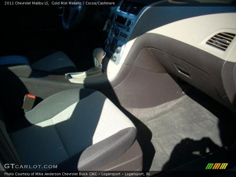 Gold Mist Metallic / Cocoa/Cashmere 2011 Chevrolet Malibu LS