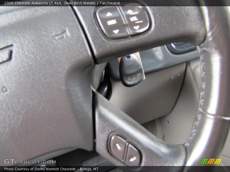Silver Birch Metallic / Tan/Neutral 2006 Chevrolet Avalanche LT 4x4