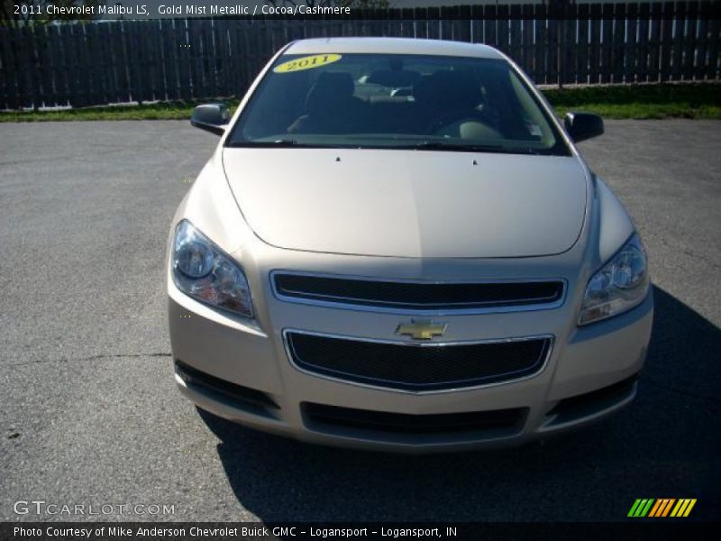 Gold Mist Metallic / Cocoa/Cashmere 2011 Chevrolet Malibu LS