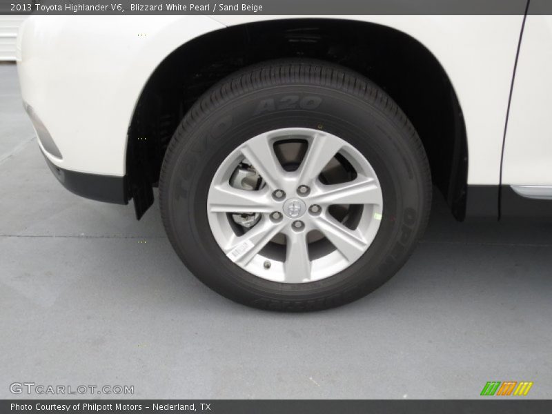  2013 Highlander V6 Wheel