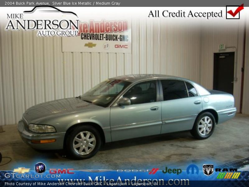 Silver Blue Ice Metallic / Medium Gray 2004 Buick Park Avenue