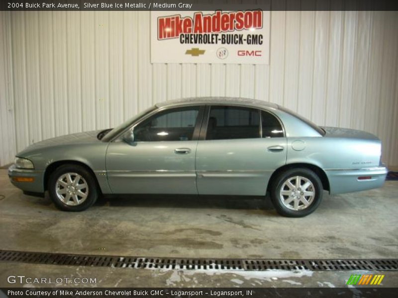 Silver Blue Ice Metallic / Medium Gray 2004 Buick Park Avenue