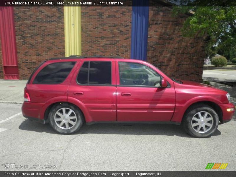 Medium Red Metallic / Light Cashmere 2004 Buick Rainier CXL AWD