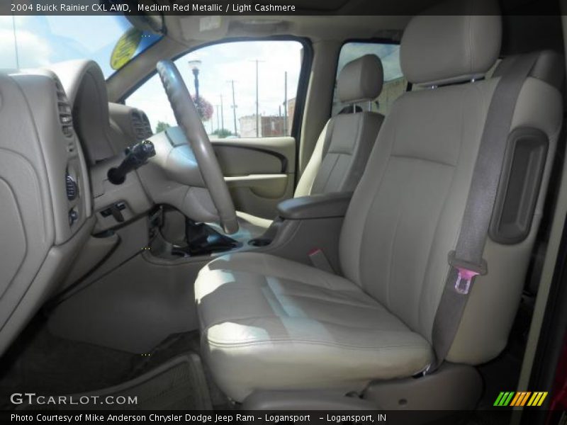Medium Red Metallic / Light Cashmere 2004 Buick Rainier CXL AWD