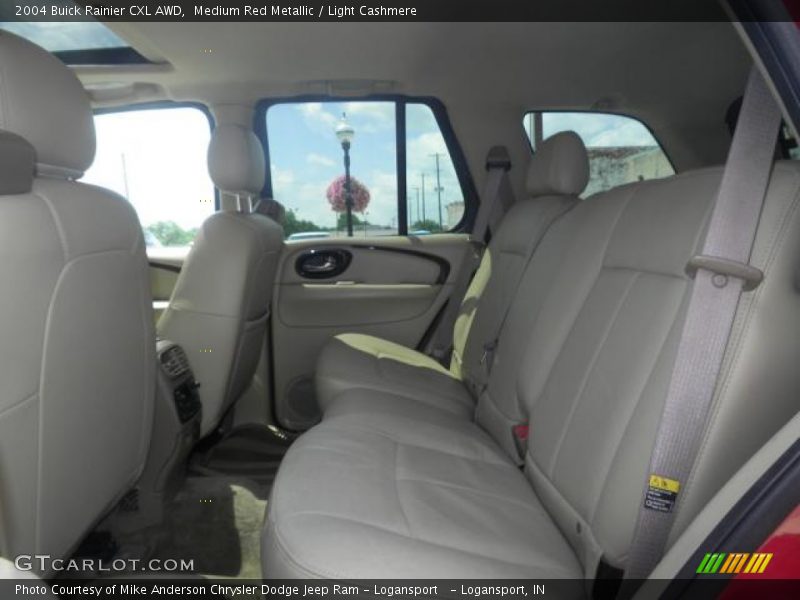 Medium Red Metallic / Light Cashmere 2004 Buick Rainier CXL AWD