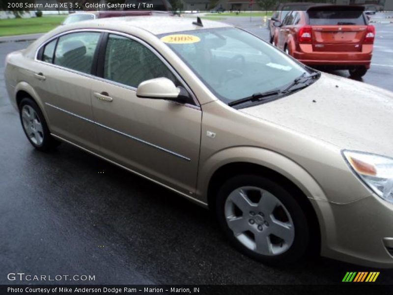 Golden Cashmere / Tan 2008 Saturn Aura XE 3.5