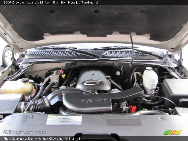 Silver Birch Metallic / Tan/Neutral 2006 Chevrolet Avalanche LT 4x4