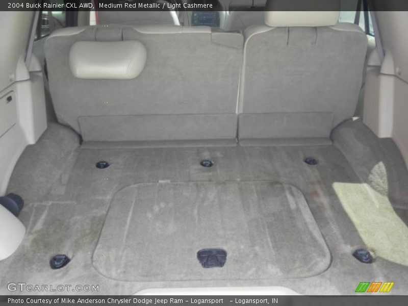 Medium Red Metallic / Light Cashmere 2004 Buick Rainier CXL AWD