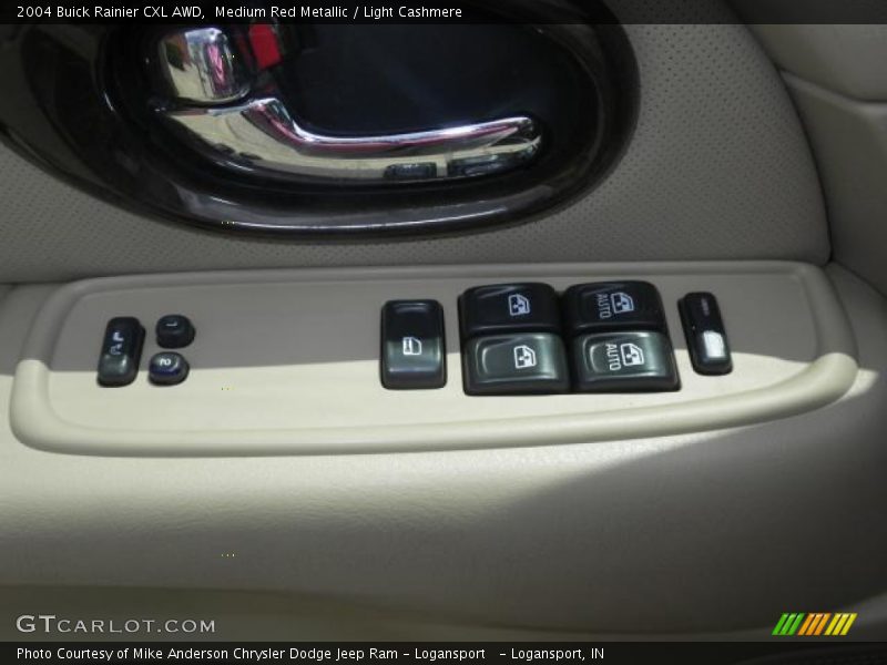 Medium Red Metallic / Light Cashmere 2004 Buick Rainier CXL AWD