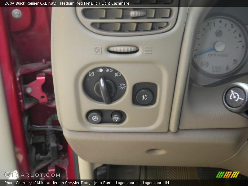 Medium Red Metallic / Light Cashmere 2004 Buick Rainier CXL AWD
