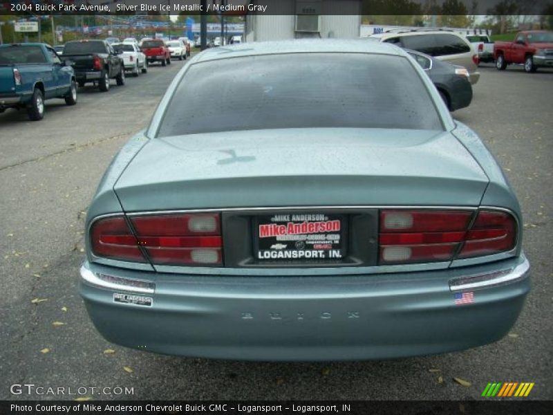 Silver Blue Ice Metallic / Medium Gray 2004 Buick Park Avenue