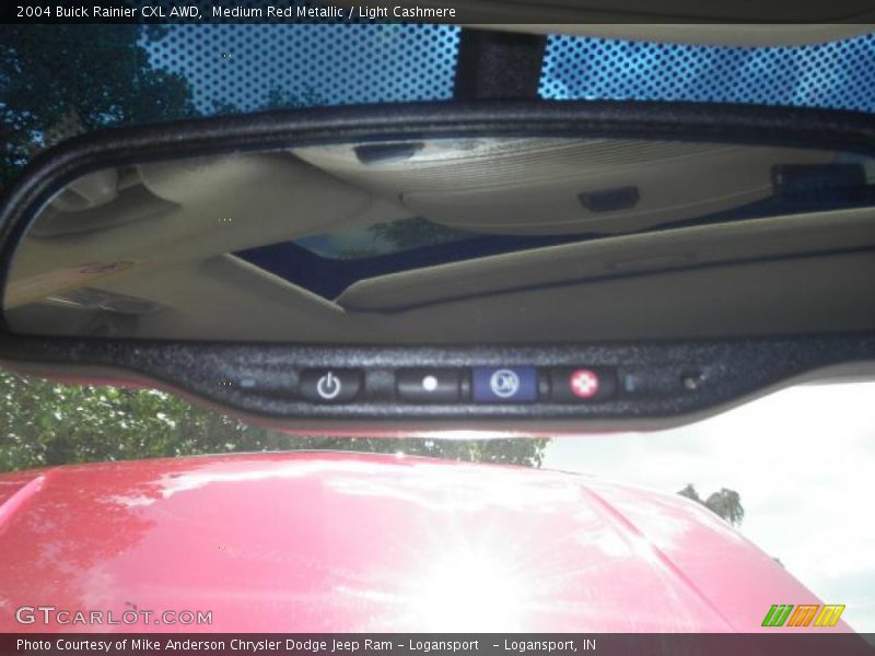 Medium Red Metallic / Light Cashmere 2004 Buick Rainier CXL AWD