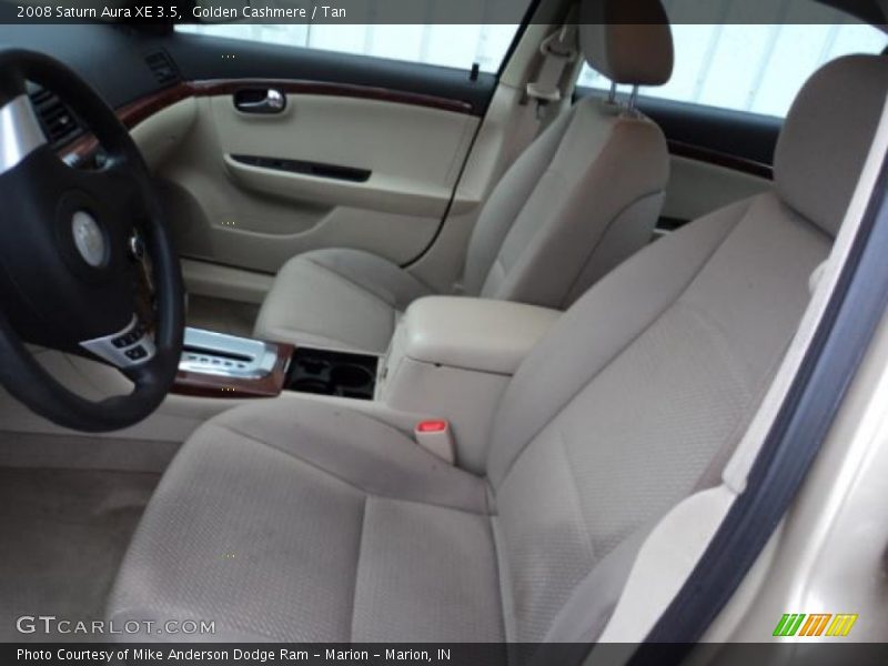 Golden Cashmere / Tan 2008 Saturn Aura XE 3.5