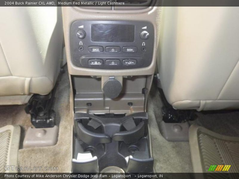 Medium Red Metallic / Light Cashmere 2004 Buick Rainier CXL AWD