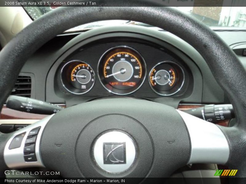Golden Cashmere / Tan 2008 Saturn Aura XE 3.5
