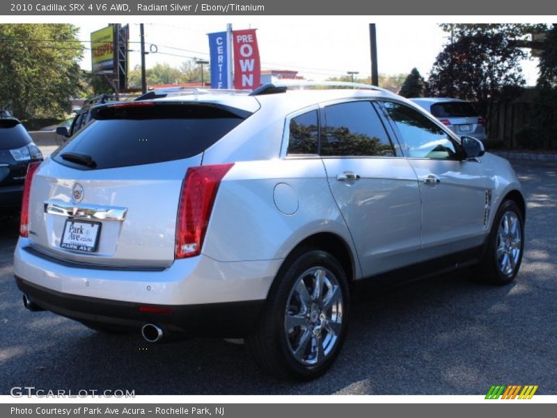 Radiant Silver / Ebony/Titanium 2010 Cadillac SRX 4 V6 AWD